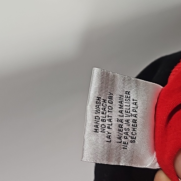 Red & Black Contrast Curve Mod Mini-dress | Sz XS | NWOT - Picture 5 of 7